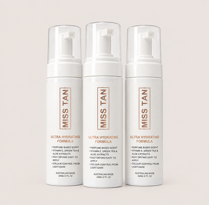 MISS TAN™ MOUSSE TRIPLE BOTTLE PACK